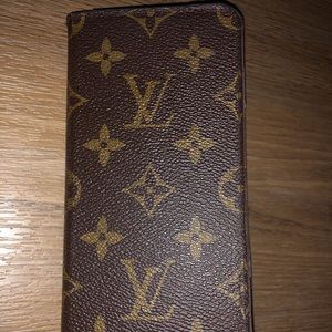 LV wallet case USED iPhone 7&8 Plus, AUTHENTIC!